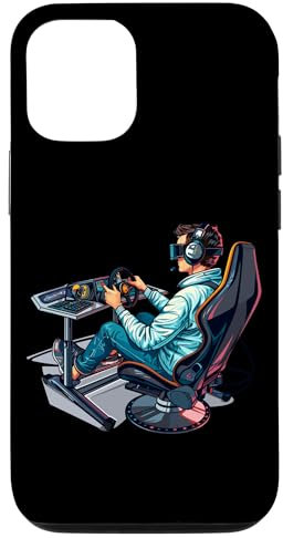 Hülle für iPhone 12/12 Pro Sim-Racing-Cockpit Simracer Sim-Racer-Rig Sim-Racing-Setup