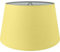 Wogati® Premium Lampenschirm E14/E27 Baumwolle | verschiedene Größen & Farben | Farbe: Gelb/Größe: XL | Lampenschirm Stehlampe + Lampenschirm Hängelampe + Lampenschirm für Tischlampe