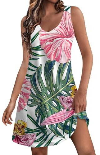 Robe sans Manche Robe Grande Taille Femme Robe Gothique Robe A Frange Robe Longue Boheme Robe Kimono Femme Robe Pastel Robe Femme Robe De Soirée Robe en Lin Femme Été Robe Rose L