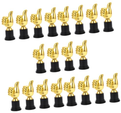 Milisten 5 Ensembles Trophée Génial pour Les Enfants Trophées De Récompense Trophées De Fête Jouet Trophée Coupe De Fête Or Affichage De La Médaille Monde Plastique Golden 4 Pièces * 5