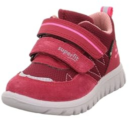 Superfit Mädchen Sport7 Mini Leicht Gefütterte Gore-tex Rot/Rosa 5010 Sneaker, Rot Rosa 5010, 27 EU