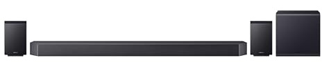 Samsung HW-Q990F/ZC 11.1.4ch Soundbar with Dolby Atmos Wireless, Q-Symphony, Spacefit Sound Pro, HDMI 2.1 [Canada Version] (2025)