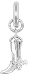 Amor Charm 925 Sterling Silber Damen Charms, 20 cm, Silber, Stiefel, Kommt in Schmuck Geschenk Box, 2039969