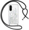 Yoedge Handyband Handyhülle für Samsung Galaxy A56 5G 6,7 Hülle mit Band, Durchsichtig Aesthetic Muster Blumen Case mit Kordel zum Umhängen, Weiche Silikon TPU + PC Stoßfest Cover für Samsung A56, 01