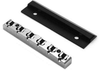 Precision Engineered Metal Guitar Nut Replacement Roller Nut Metal Texture For Electric Guitars Smooth Playabilitys