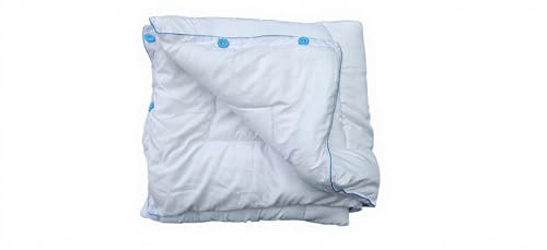 MaCouette DUO Matching Half Duvet (White/Blue, 135/240, 200 g/m²)