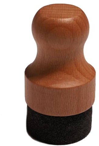 ISTOVO Enhanced Care Bamboo Oil Tool - Sponge Applicator for Kitchen Cutting Board Wax Applications