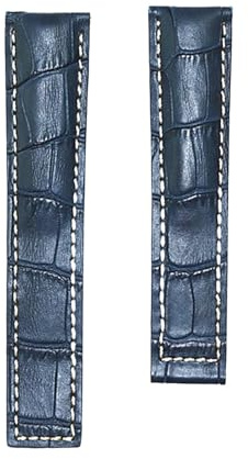 INEOUT Neues 20/22/24 Mm Rindsleder-Uhrenarmband, Kompatibel Mit TAG HEUER MONACO-Serie, Herren-Qualitätsband, Weiches Armband, Kompatibel Mit TAG HEUER-Armband(Without Clasp,24mm)