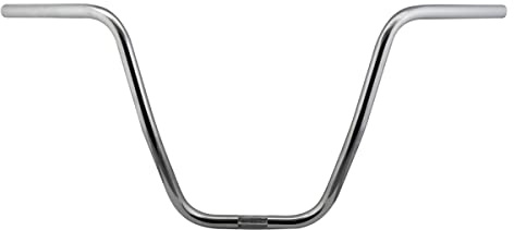 Sunlite D-Cruiser Handlebar, 32 W x 13.5 H x 7/8, Chrome Plated