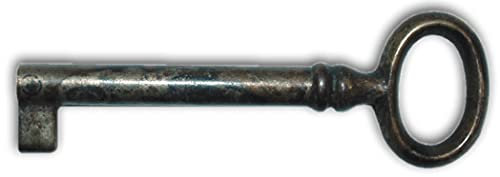 Chiave per Mobili Ottone Antico 33718 Metal Style 24x71 mm