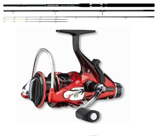 Cormoran Feeder Combo 3,60m / 50-150g Feederrute + Freilaufrolle Angelset