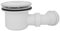 Aquariss Fluidmaster 90mm Fast Flow Shower Tray Waste Trap Chrome - Top Access
