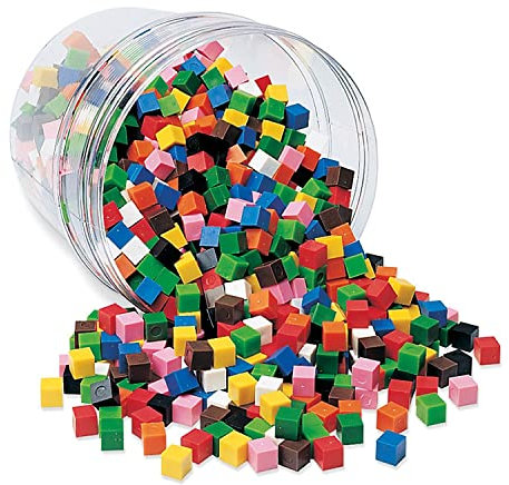 Learning Resources 1-Zentimeter-Würfel (Set mit 1000 Stück)
