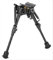 Caldwell 701-417 Bípode Pivotante, Unisex, Negro, Talla Única