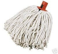 Fregona de algodón bordada cabeza tamaño 14