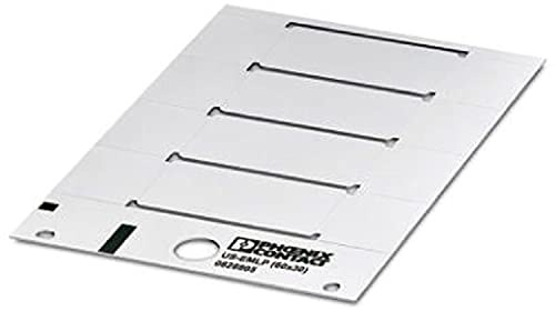 Phoenix Contact US-EMLP (60X30) Etikett für BLUEMARK ID, BLUEMARK ID COLOR, THERMOMARK CARD, THERMOMARK CARD 2.0, Packung a 10 Stück
