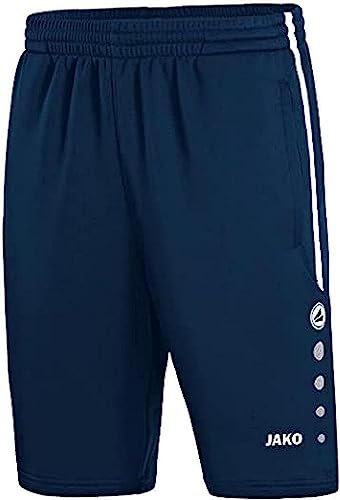 JAKO, Pantaloncini da Allenamento Active Uomo, Nero (Schwarz/Weiß), XL