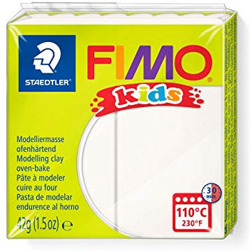 Modelliermasse Fimo weiÃŸ STAEDTLER 80300 Kids 42g