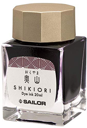Sailor Fountain Pen, Bottled Ink, Shiki-Okuyama 13-1008-208