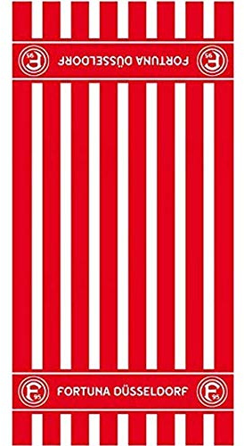 Fortuna Düsseldorf Handtuch Streifen 50x100 cm