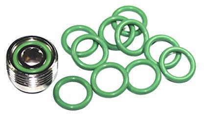 METALSUB Viton O-Ringe für DIN-Ventiladapter, 10 Stück