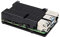 BerryBase Armor Gehäuse für Raspberry Pi 4, Aluminium, schwarz, optimaler Temperaturausgleich, robust und langlebig, ideal für Dauerbetrieb, inkl. Wärmeleitpads und Inbusschlüssel