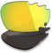 Mryok Verres de rechange pour Oakley Jawbone Vented - Options, Anti-corrosion polarisée - Or 24 carats, Taille unique