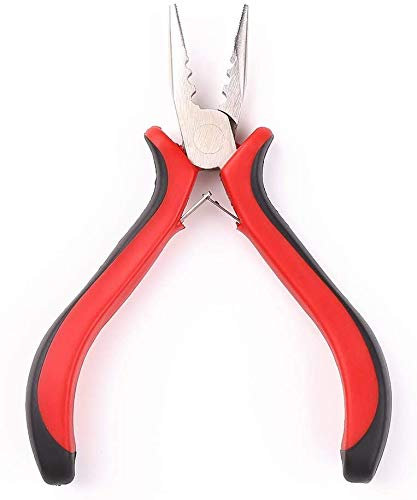 KOCONI Micro Ring Hair Extension Pliers - Nano Rings Removal Tool - 3 Holes Plier