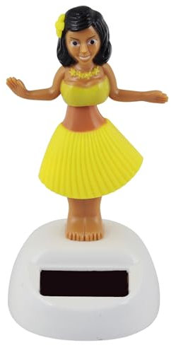Freak Scene Wackelfigur Solar - Hula Girl - gelb