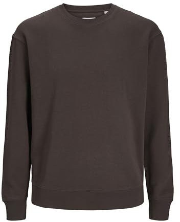 JACK & JONES Sweatshirt Herren, Mulch, S