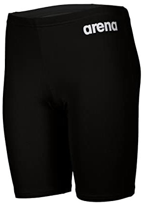 ARENA Solid Team Junior Costume Bambino per Piscina, Costume Jammer da Gara ad Asciugatura Rapida, Tessuto MaxLife Eco con Massima Resistenza al Cloro e Protezione UV 50+