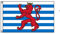 Stormflag Luxemburg MIT LÖWEN Flagge 3x5ft Luxemburg Fahne 90cmx150cm Polyester 90g mit Ösen mit Doppelnadel genäht.