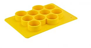 LYSON Teelicht Tealight Zylinder Kerzengießform mit Docht Mit Fuß im Set Form Set Teelichter Bienenwachs, Soja-Wachs, Seifenbasis, kreativer Beton Kerzenherstellung