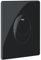 GROHE Start Flush Plate – Toilet Wall Plate for Concealed GD2 Cisterns (Made of ABS, Water Saving Dual Flush with Start & Stop Activation, Vertical Installation), Size 156x197mm, Gloss Black, 38964KV0