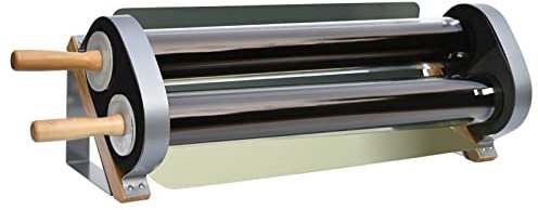 Four solaire pour 3 à 5 personnes – Four de camping double tube pour la cuisson des aliments au soleil, barbecue solaire pour randonnée, camping, voyage et randonnée