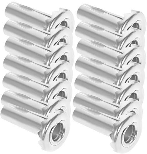 PLAFOPE 20stücke Rollenbuchse Für Möbelbeine Hülseneinsätze Für Holz Halterung Mit Griffring Aus Hochwertigem Eisen Rost Und Abriebfest