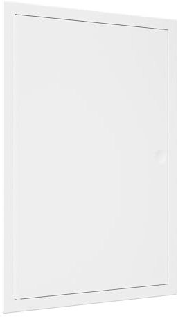 Panneau d'Accès en Plastique ABS Blanc - Trappe de Visite Durable - Résistante aux UV, Pose Affleurante pour Mur, Plafond & Cloison - Charnières Cachées, Installation Facile. (200 x 300 mm)