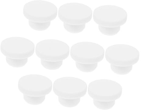 Garneck 10 Pezzi 14mm Copri Getti Per Vasca Idromassaggio in Silicone Impermeabile - Tappi Per Fori Di Bloccaggio - Protezione Per Mobili Rotondi Facile Installazione e Rimozione