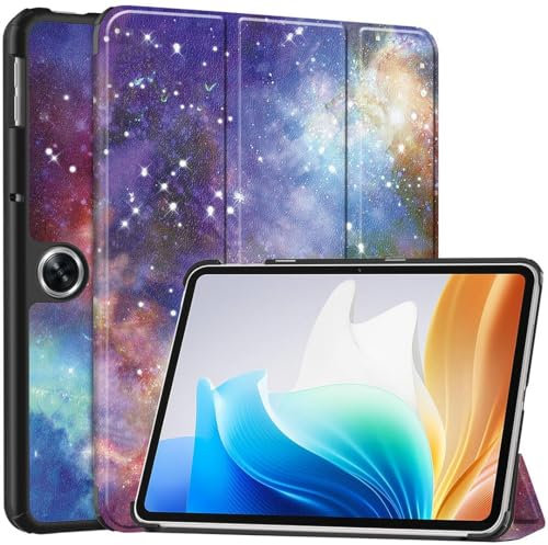 SATURCASE Custodia per OPPO Pad Air 2 / OPPO Pad Neo/OnePlus Pad Go 11,4, Bella PU Pelle Flip Folio Stand Slim Light Auto Wake Up/Sleep Protettiva Tablet Cover (KN-2)