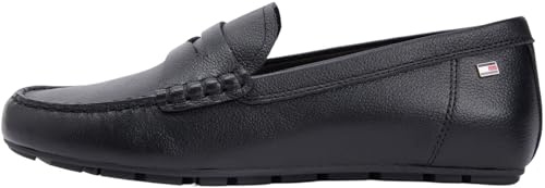 Tommy Hilfiger Damen Flag Leather Driver Loafer Fw0fw09350Fahrerschuhe