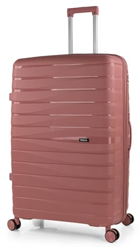 ITACA - Koffer XL, Hartschalenkoffer, Reisekoffer Mit Rollen, Koffer Hartschale und Koffer & Trolleys - Robust, geräumig und ideal für Lange Reisen., Rosa
