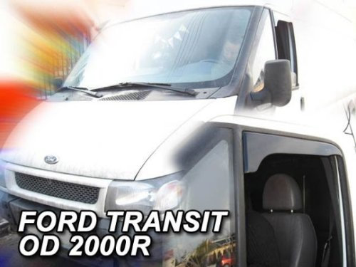 ZentimeX Z902253 Windabweiser Regenabweiser Acrylglas dunkelgrau für VORNE