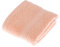 HOMESCAPES Peach Turkish Cotton Face Cloth Flannel Super Soft Thick & Absorbent 500 GSM Towel Heavy Weight for everyday Luxury