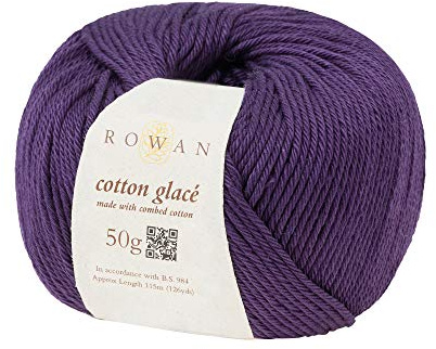 Rowan Cotton Glacé Bcurrant 100% Cotton Yarn - 50g