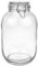 Folinstall Gallon Glass Jar with Airtight Lid - Large Mason Jar for Pickled Eggs, Kombucha, Limoncello, Sun Tea (Extra Gasket)