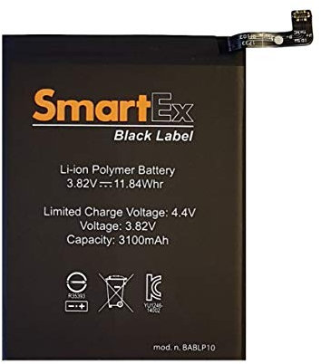 Smartex® Black Label Akku kompatibel mit Huawei P10 (HB386280ECW)