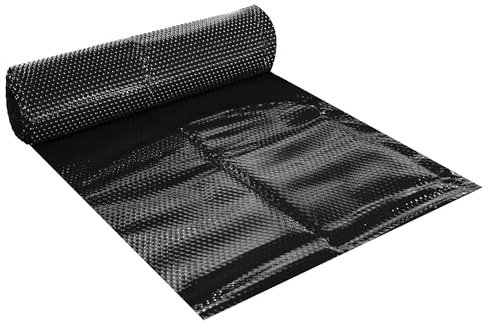 Pondlife Solarfolie schwarz eckig, 400µ, 2x3m, Noppenfolie Poolabdeckung zuschneidbar, Poolheizung Wärmeplane