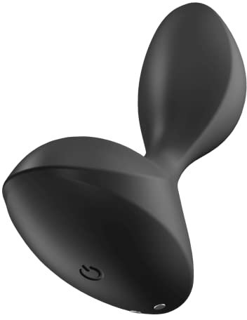Satisfyer Sweet Seal Connect App Bluetooth Analplug | Anal-Sexspielzeug für Frauen & Männer | Analvibrator mit Prostatastimulation und Vibration | Wasserdicht (IPX7) & aus Silikon | Buttplug | Schwarz