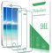 Pokolan 3 Pack Screen Protector for iPhone SE 2016, iPhone 5, iPhone 5S, iPhone 5C Tempered Glass, 9H Hardness, Case Friendly, Bubble Free, Anti-Scratch, Ultra Resistant