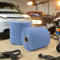 2 blaue Putztuchrollen | 3-lagig | 22x35 cm | jeweils 500 Blatt | perforiert | verleimt | günstig | Zellstoff-Mix | pro Rolle: 175 Meter | Verpackungseinheit = 2 Rollen im Folienpack #P3-500-22